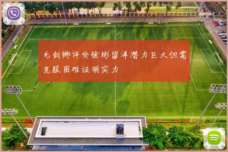 毛剑卿评价徐彬留洋潜力巨大但需克服困难证明实力